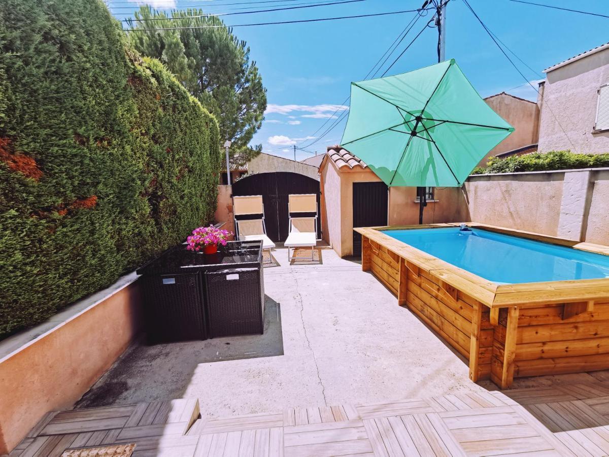 Studio Privatif Climatise , Terrasse Et Piscine Перн-ле-Фонтен Екстериор снимка